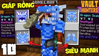 MINECRAFT THỢ SĂN KHO BÁU SIÊU KHÓ TẬP 10: CHẾ TẠO GIÁP RỒNG SIÊU MẠNH..