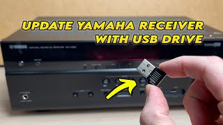 Yamaha AV Receiver: How to Update Firmware Using USB Drive
