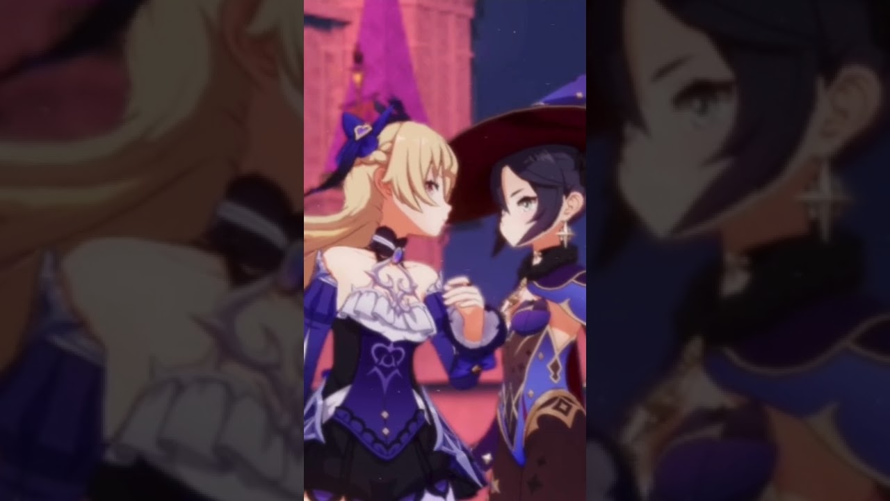 Mona x Fishl||Genshin Impact