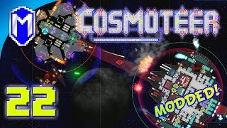 Cosmoteer - More Missiles! Rocket Swarm - Lets Play Cosmoteer Mods Gameplay Ep 22