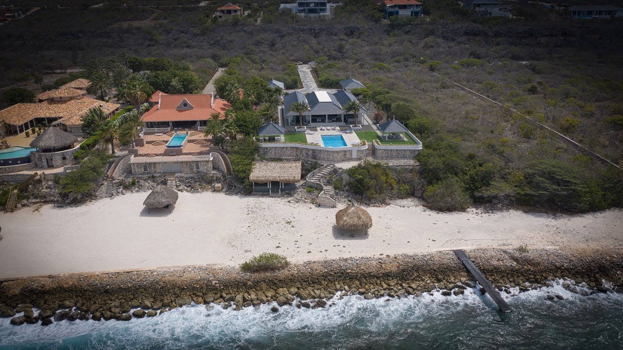 Spectacular Ocean front Villa Coral Estate Curacao for sale YouTube