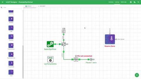 Using Synthetic/Smart Sensors in an IoTbrix Project