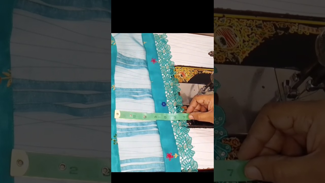 Eid Spacial ❣️ Daman Design cutting and stitching with organza 