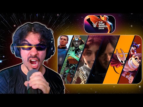🔴 THE GAME AWARDS 2025 - Reagindo ao evento! (CLAIR OBSCUR EXPEDITION 33 É O MEU GOTY)