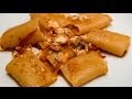 Paccheri orate e mediterraneo - Pasta with Black Sea Bass by Bravobob