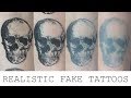 How to Make a Realistic Fake Tattoo | Fresh & Aged