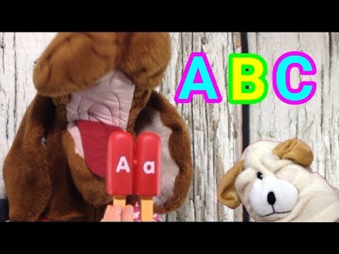 The Letter Muncher! Learn Letters with Ben u0026 Excite Dog - Smart Snacks Alpha Pops
