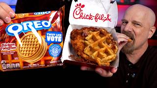 Oreo vs Chick-fil-A Chicken & Waffles | Vlog 107