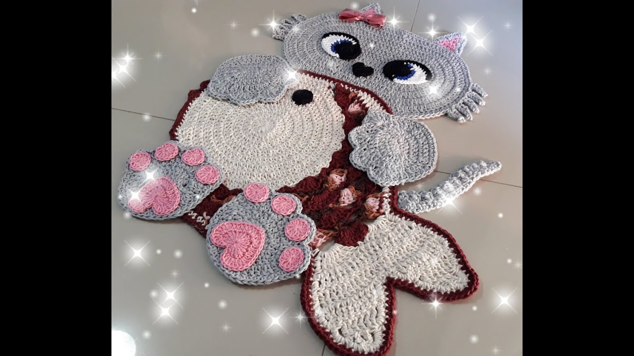 Gatinha Mitsy parte 2  patinhas e cabeça