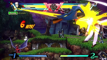UMVC3: Rising Through the Ranks - Vergil reset combos!