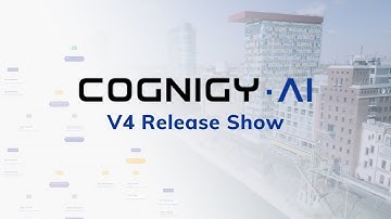 Future of Conversational AI Reveal Event - Cognigy.AI v4
