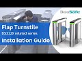 How To Install The Flap Turnstile Gate?