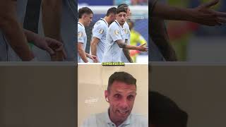 Gus Poyet reacts to Marcelo Bielsa's approach to his first World Cup match as manager 🇺🇾