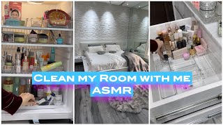 ASMR | Organize my new Huge beauty fridge! Organize my makeup drawers!