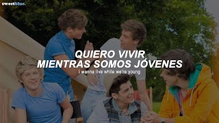 One Direction   While Were Young sub Espaol  S