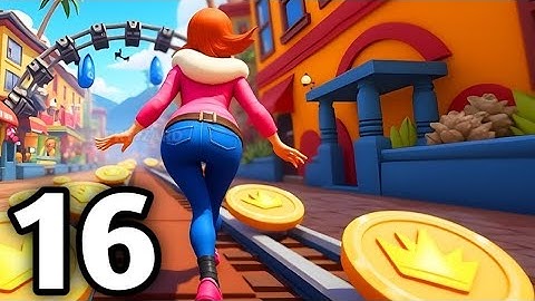 Subway Princess Runner - Gameplay Walkthrough Tutorial Part 16 All Levels Mobile Game (Android, iOs)