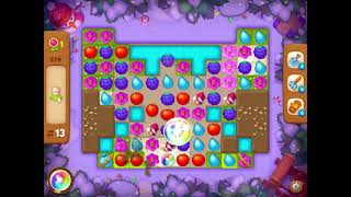 GardenScapes Level 578 no boosters (21 moves)