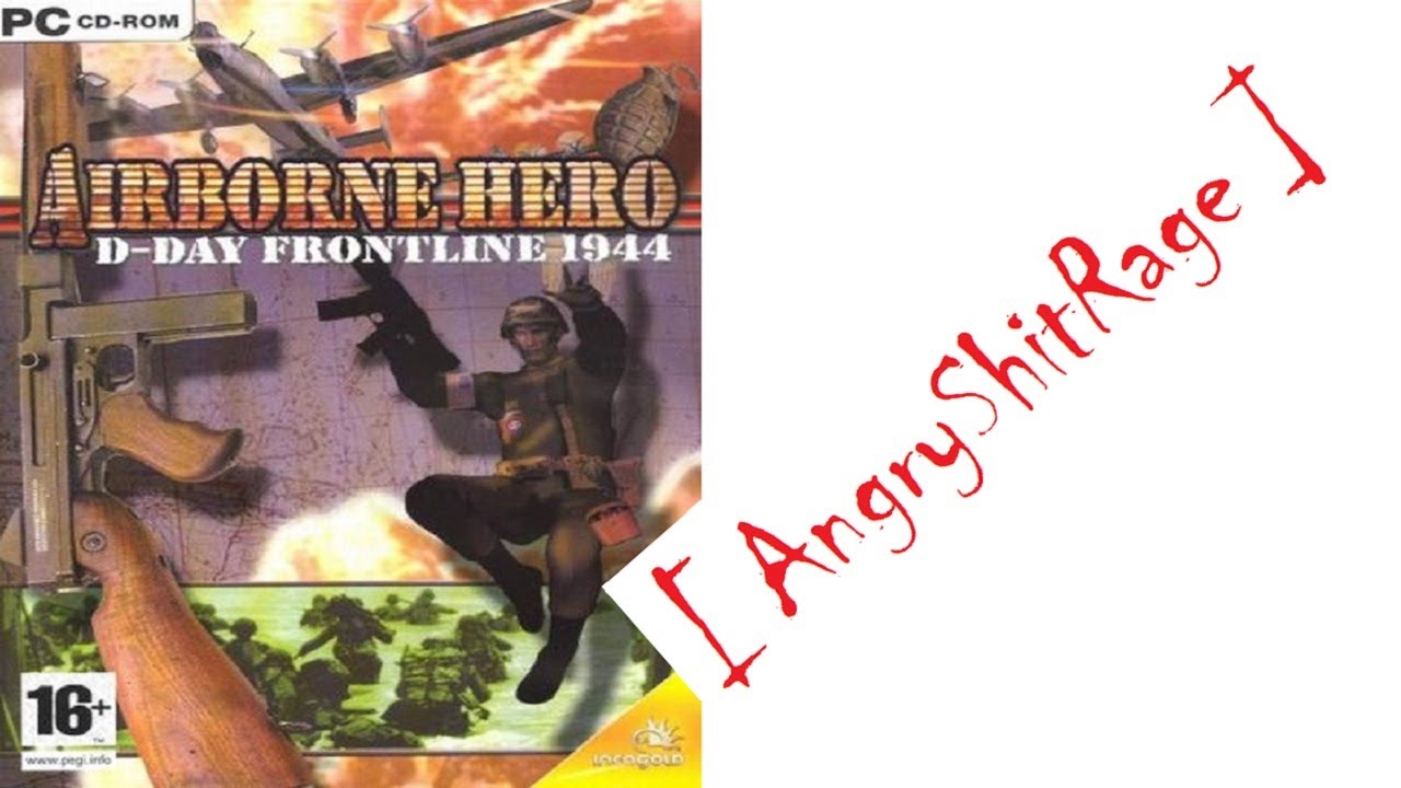 Airborne Hero D--Day Frontline 1944 - Mission Failed! [AngryShitRage #15] gaming logo