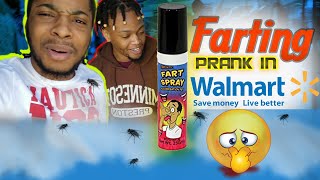 Farting In Walmart Prank (KICKED OUT)