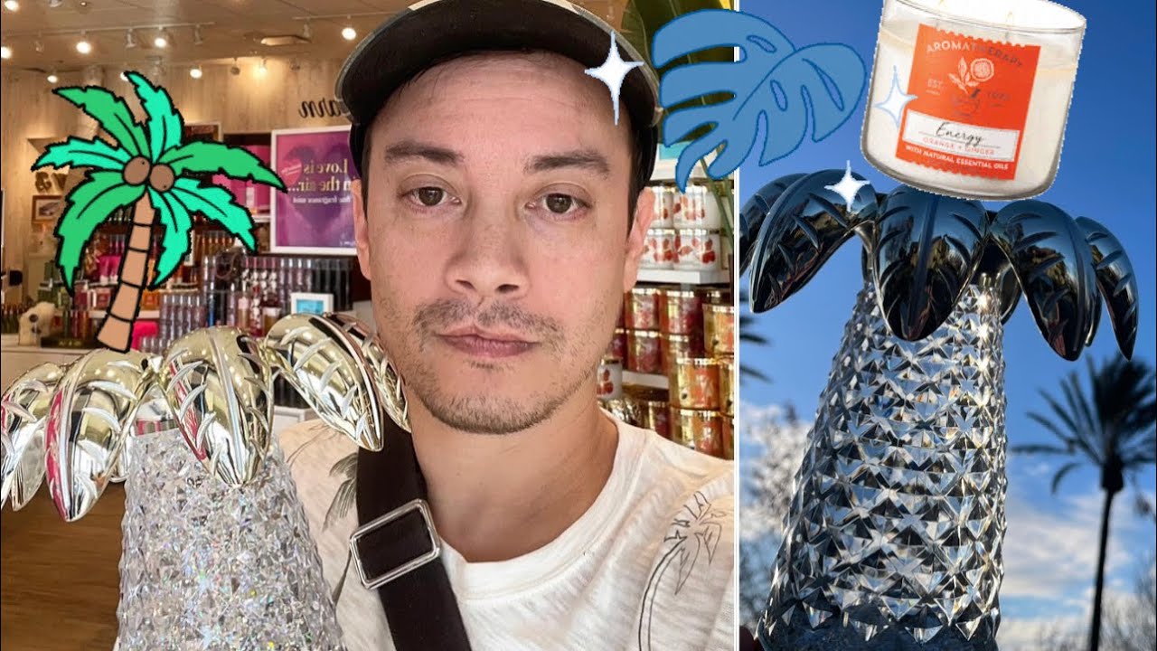 Bath & Body Works Palm Tree Water Globe REVIEW | Comparison with Pineapple and Flamingo 🦩