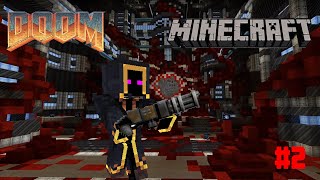 Новые демоны и новые проблемы! Прохождение карты DOOM в Minecraft.