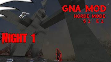 Night 1 BOOM! | GNA Mod - Horde Mode | S02E02 | 7 Days to Die
