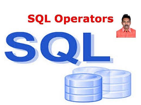 SQL Tutorial 7: SQL Operators