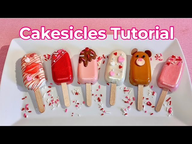 Cakesicles Cake Pops (Cake Popsicles Recipe)