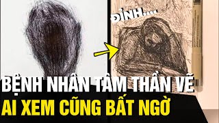 Xem tranh do BỆNH NHÂN TÂM THẦN VẼ khiến ai cũng BẤT NGỜ vì quá nghệ | Tin Ngắn 3 Phút