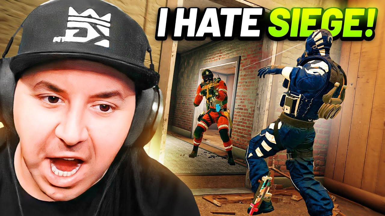 I Can't Stop RAGING at Rainbow Six Siege... - YouTube