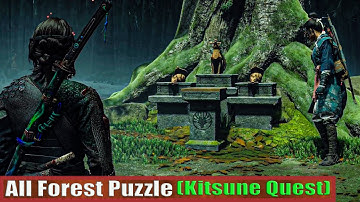 Ghost of Yotei: All Forest Puzzle (Kitsune Quest)