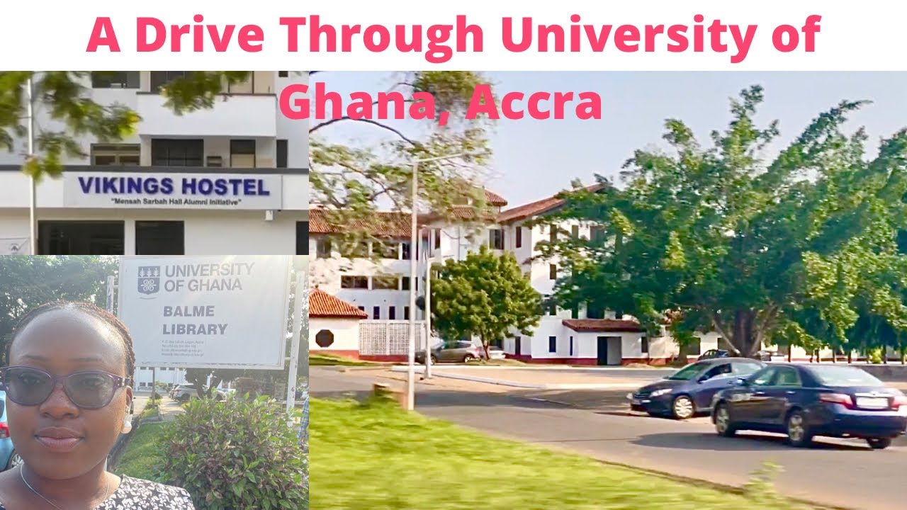 A Drive Through University Of Ghana Accra || Most Beautiful in Africa ...