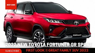 Toyota Trd 2022 Luxury Suv Interior Exterior Details