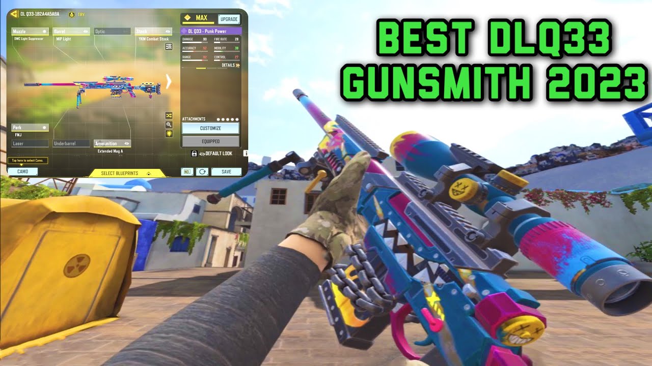 *BEST* DLQ33 Gunsmith In 2023 YouTube
