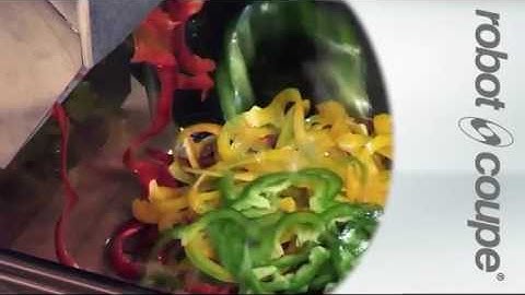 Robot Coupe CL50 Ultra Peppers Slicing