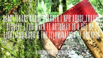 Reactive Abuse | NPD Abuse Trauma Resolve | "For When it actually is a set up" | Protection +