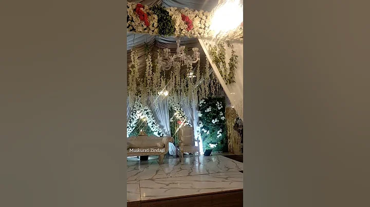 Wedding Stage Decoration  || Ideas for Decoration || #shorts