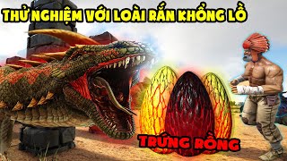 NGHIÊN CỨU VỀ LOÀI RẮN KHỔNG LỒ VỚI TRỨNG RỒNG - BASILISK - ARK:Crystal Isles #15 TÝ TIỀN TỈ