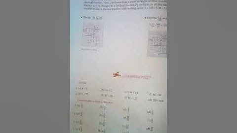 Class-5 Maths, Ch-10 Operation with Decimals, Ex-10(G) Part-1