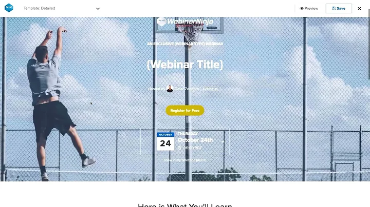 How to Create High-Converting Webinar Registration Pages | Day 14