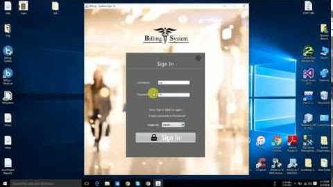 Billing System Project