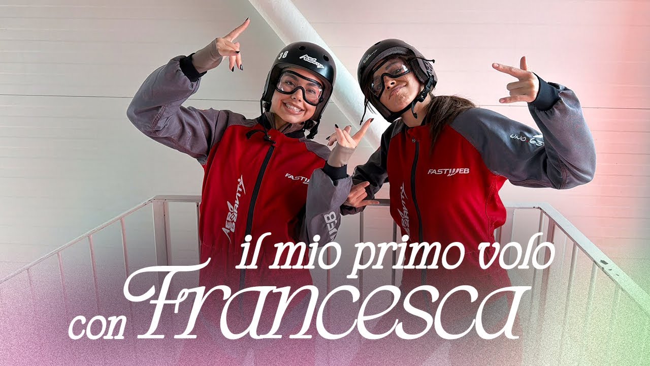 IL MIO PRIMO VOLO CON FRANCESCA CUCCURU!