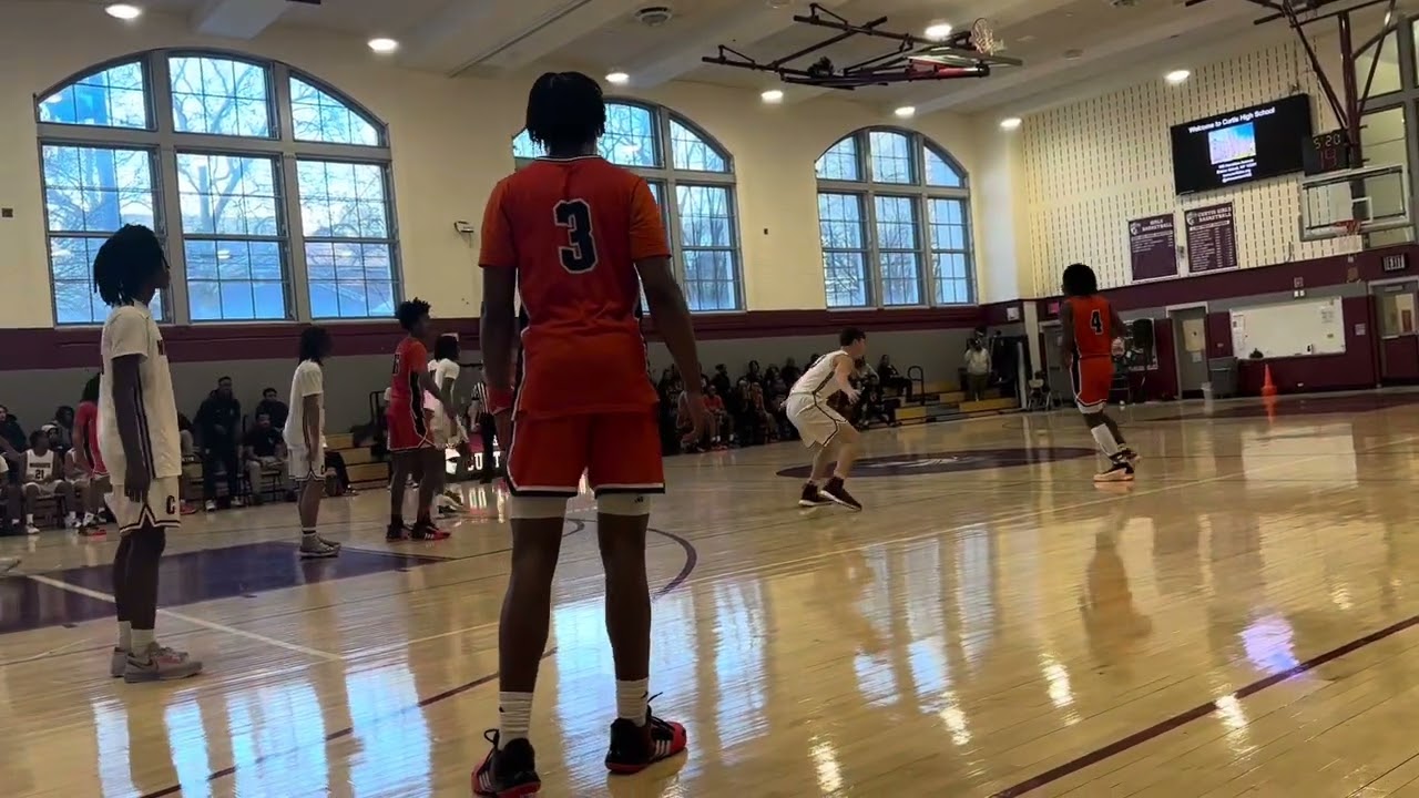 Groundhop EP128: HS Basketball Curtis Warriors Vs Thomas Jefferson Orange Wave (MASCOT WALKS OUT)