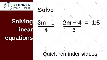 Solving linear equations with takeaway of two fractions - GCSE maths level 8?