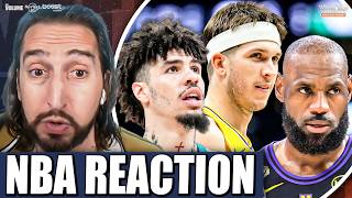 LaMelo Ball TRADED to Wolves, Reaves signs MAX, will LeBron stay with Lakers? + NBA Draft REACTION