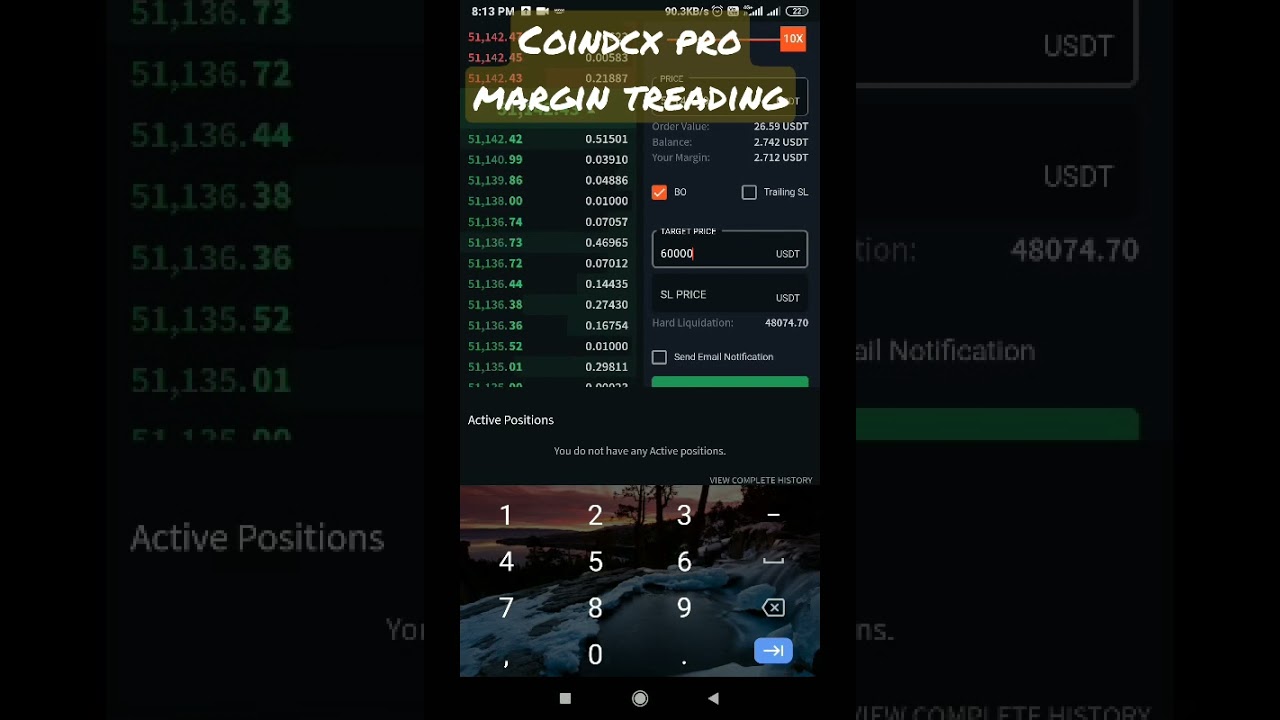 CoinDCX margin treading # CoinDCX 