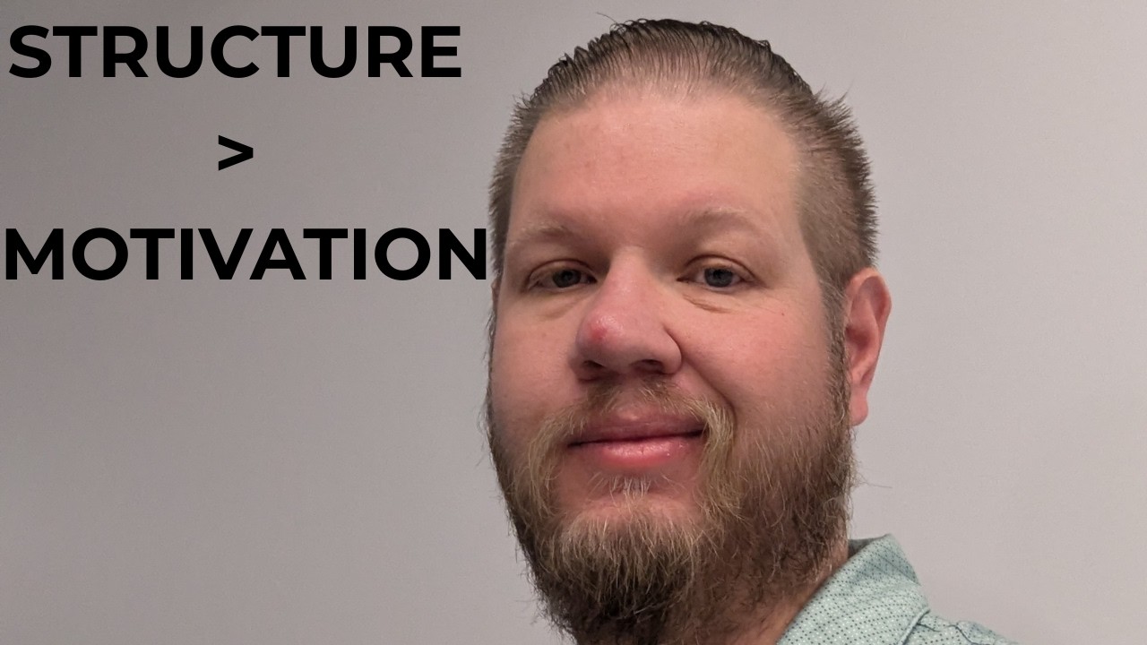 You Don’t Have a Motivation Problem. You Have a Structure Problem.