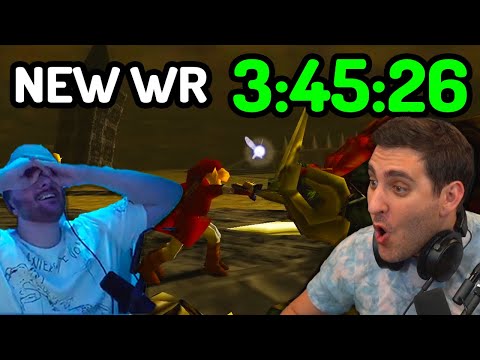 MajinPhil Reacts to Former Ocarina of Time 100% Speedrun World