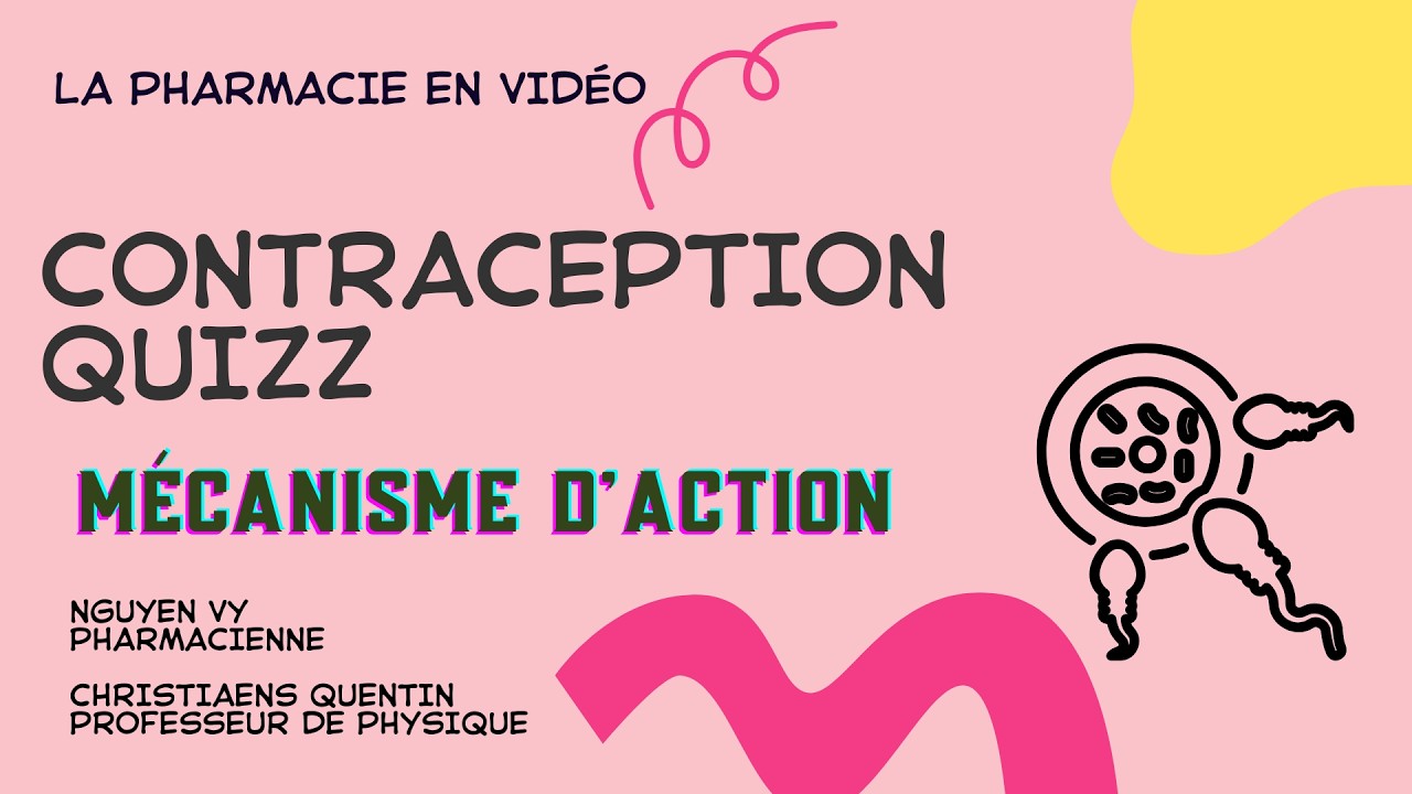Quizz: Contraception d'urgence- mécanisme d'action