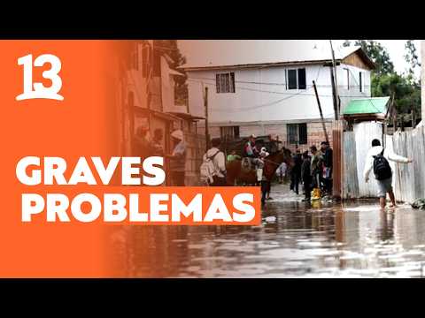 Talagante, La Reina,Las Condes y Maipú con problemas por lluvias l Canal 13
